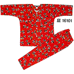 子供鯉口シャツゴムパンツセット