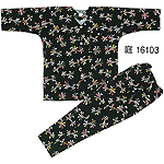 子供鯉口シャツゴムパンツセット