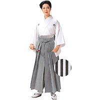 縞袴(黒・うまのり袴)