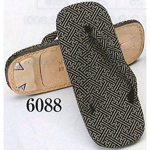 印伝草履 (鹿皮)